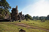 Angkor Thom - the twelve towers called Prasats Suor Prat 